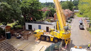 Waverley Borough Council – Installation of 2 modular PassivHaus homes [upl. by Kaitlyn]