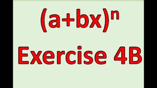 A2 Maths  Pure  Binomial Expansion abxn [upl. by Eiro]