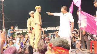 Ravi Shukla vs yogi adityanath special program  Gorakhpur Moharipur Dussehra Program [upl. by Acirretal]