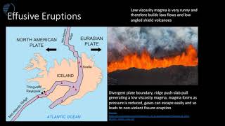 Effusive and explosive eruptions [upl. by Yelsgnik99]