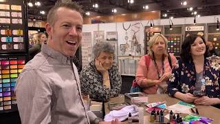 Creativation 2020  Alcohol Inks with Tim Holtz [upl. by Nosecyrb]