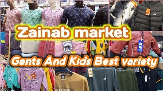 Zainab market sadar karachi  Gents And Kids Best Variety zainabmarket [upl. by Nevlin]