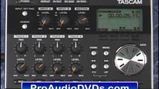 Tascam DP004 Video Tutorial Demo Review Help Edits [upl. by Coe]