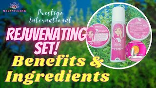 Benefits and Ingredients  Prestige Rejuvenating Set  Disclaimer Warning amp Caution HD [upl. by Slosberg615]