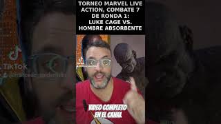 Short Torneo Marvel Live Action Luke Cage vs Hombre Absorbente [upl. by Janus]