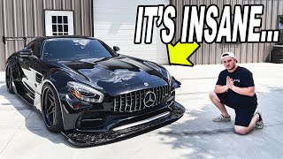 MY GT3 WIDEBODY AMG IS FINISHEDAND ITS ABSOLUTELY INSANE [upl. by Enialedam]