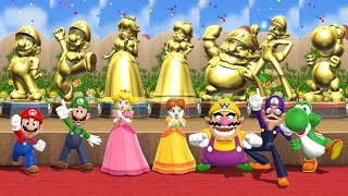 Mario Party 9 Step It Up  All Characters Master Difficulty Gameplay [upl. by Ahseinod333]