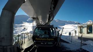 Switzerland  Highest Gondola amp Cablecar in Europe  Zermatt to Klein Matterhorn  3883m [upl. by Georgetta113]