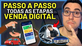 TRANSFERÊNCIA DE PROPRIEDADE DE VEÍCULO na CNH DIGITAL  PASSO A PASSO ETAPAS REQUISITOS TAXAS [upl. by Fem]