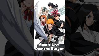 Top 3 Anime like Demons Slayer that you watch orewaverse shortsfeed shorts [upl. by Locke476]