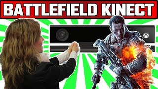 Battlefield 4 Kinect Features Voice Commands  Head Tracking  Leaning [upl. by Denoting951]