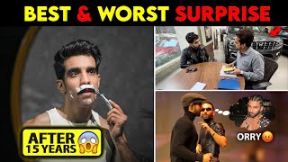 Worst amp Best SURPRISE of My Life CRYING😭 Thar from youtube money Who is Orry  VLOG Reactions [upl. by Marlette]