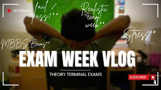 MBBS EXAM WEEK  BACK TO BACK EXAM  REAL shkmgmc examvlog neet [upl. by Norel896]