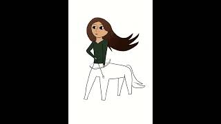 Drawing a centaur greekart drawing fantasyart art centaur greekmythology [upl. by Derdlim]