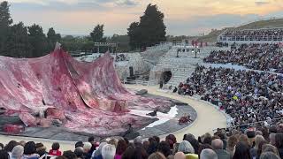 Teatro Greco di Siracusa stagione classica 2024 lAiace di Sofocle [upl. by Allicsirp]