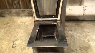 rocket stove heater part 1 [upl. by Tezil]