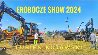 ERobocze show 2024 Lubień Kujawski  Targi maszyn eroboczeshow operator brukarz paving [upl. by Waldron]