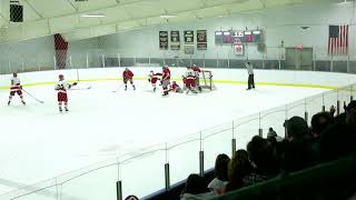 Canandaigua vs Hilton  Ice Hockey  22 [upl. by Uolymme]