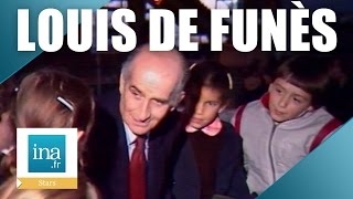 Louis de Funès parle avec des enfants  Archive INA [upl. by Yrreb]