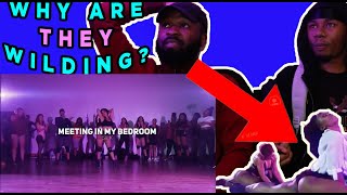 Meeting In My Bedroom  Silk  Aliya Janell Choreography  REACTION [upl. by Arakal815]