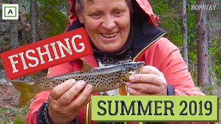 Fiske  vår og sommer 2019 [upl. by Aihsein]