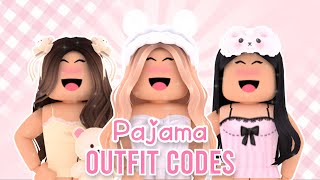 Aesthetic Pajama Outfit Codes For Bloxburg and Roblox [upl. by Htaras]