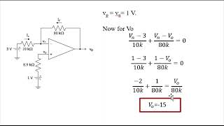 Simplest solution for Operational Amplifier Circuit [upl. by Fontana852]