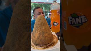 Coxinha de Feijoada de 3kg  Fanta Laranja [upl. by Nahallac]