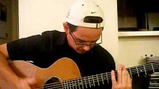 Use Somebody  Kings of Leon   Fingerstyle guitar solo demo [upl. by Bree427]