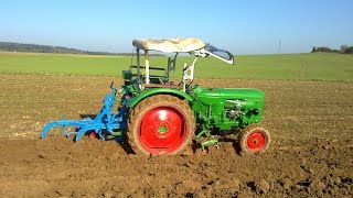 Deutz D4005 im Landwirtschaflichen Einsatz 2014 [upl. by Eelrahs]