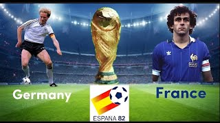 France vs West Germany FIFA World Cup 1982 Semi final [upl. by Bucky247]