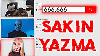 YOUTUBEda ASLA ARATMAMANIZ GEREKEN ŞEYLER 😱 2 [upl. by Pernick]