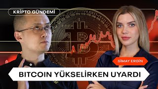 Bitcoin Yükselirken Binance Eski CEOsu CZden 4 Uyarı [upl. by Adamek988]