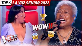 Audiciones a Ciegas GANADORAS de La Voz Senior 2022 [upl. by Aldarcy]