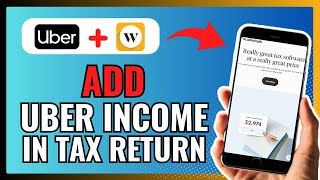 How To ADD UBER INCOME IN TAX RETURN WEALTHSIMPLE 2024 [upl. by Ainoval766]