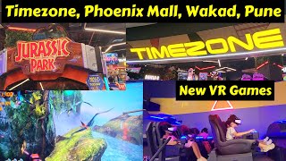 Timezone Games at New Phoenix Mall Wakad Pune  VR Adventure Games  Mall of the Millennium [upl. by Idnahr]