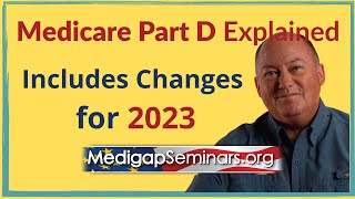 Medicare Explained  Part D 2023 [upl. by Zoarah]