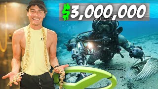 Treasure Hunter Finds Over 3000000  Ft TheOutdoorswithCarlAllen Bahamas [upl. by Annoid]