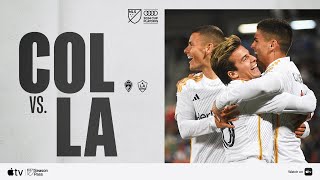 Colorado Rapids vs LA Galaxy  Audi 2024 MLS Cup Playoffs  Full Match Highlights [upl. by Eneleahs678]