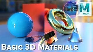 Basic 3D Materials amp Texturing for Animation [upl. by Keyes]