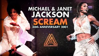 Michael Jackson feat Janet Jackson  Scream Live 2001  30th Anniversary Celebration at the MSG [upl. by Daye]