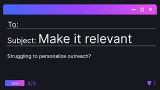 Struggling to personalize your outreach [upl. by Annaoj688]