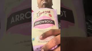 Arrowroot powder snacking cornstarch arrowroot powder babypowder [upl. by Aelahc835]