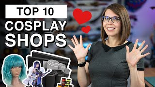 Top 10 Cosplay Shops 🛍️ [upl. by Leelah]