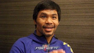 MANNY PACQUIAO quotAMAZING I SURVIVED THAT MARGARITO FIGHT NIGHT OF THE FIGHT I WAS 148LBS [upl. by Ynotna]