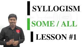 SYLLOGISM LESSON1 SOMEALL [upl. by Olenta]