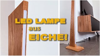 Tolles Design LED Lampe aus Eichenholz ★ Ali Der Bastler [upl. by Karl183]