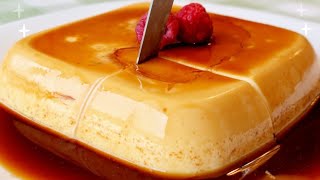 el flan MÁS RICO Y FÁCIL en SÓLO 1 MINUTO ¡ 3 INGREDIENTES SIN HUEVO y SIN HORNO 🤤🤤🤤 [upl. by Buehrer]