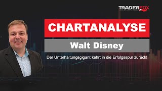 Chartanalyse Walt Disney Der Unterhaltungsgigant kehrt in die Erfolgsspur zurück [upl. by Benedic912]