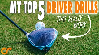 Fix Your Driver Swing With These 5 Simple Drills [upl. by Wendye23]